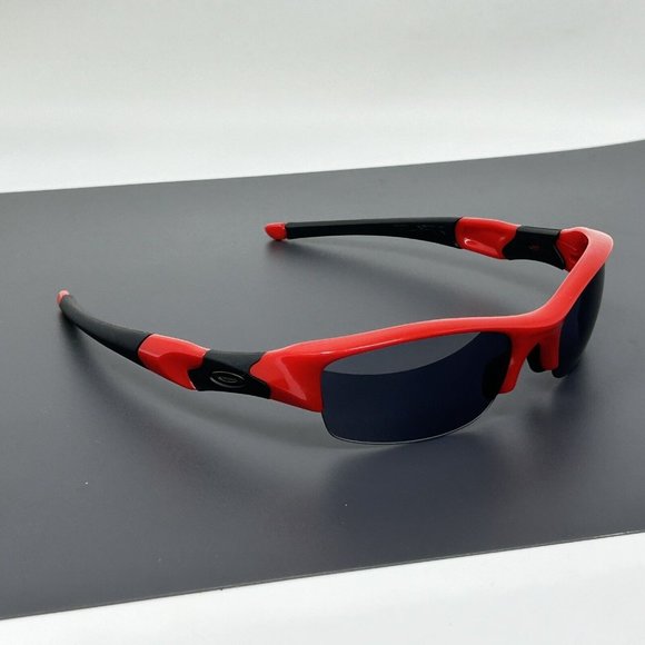 Oakley | Accessories | Oakley Flak Jacket Red Sunglasses